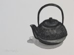 Black teapot, Jan. 18, 2012 watercolour on paper