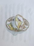 Yellow Tea-cup, Jan. 8, 2012, watercolour on paper