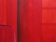 Curtains and sun, Mar.7, 2013 acrylic on panel