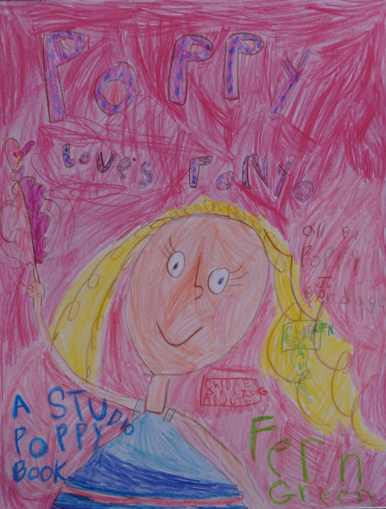 Poppy Loves Ponyo Cover Page