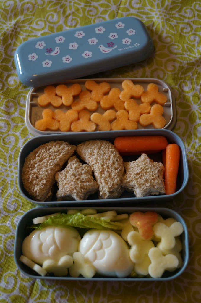 First day of school Kissing Fish Bento.