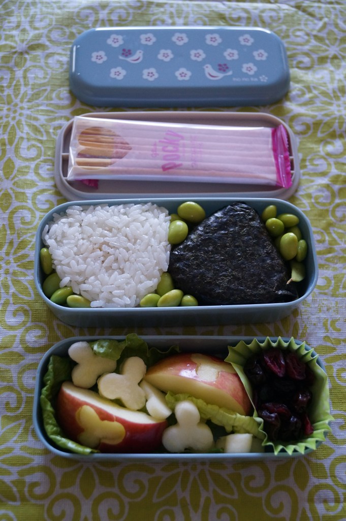 Tuna Soboro Onigiri Bento Box.