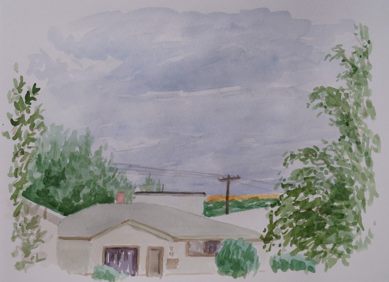 Evening Sky, Jun. 22, 2017